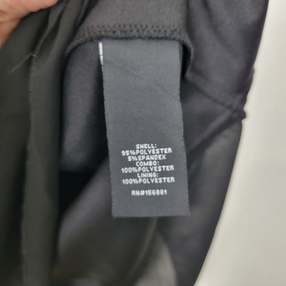 NWT Maree Pour Toi Plus Mesh Panel Sheath Sheer Color Block Dress Black Size 22 - Picture 13 of 14